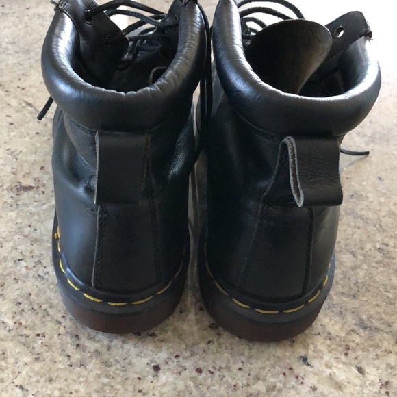 Dr. Martens Black Mid Cut Boots Made in England - Picture 2 of 10